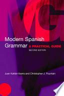 Libro Modern Spanish Grammar
