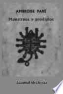 Libro Monstruos y Prodigios (ilustrado con notas)