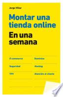 Libro Montar una tienda online en una semana