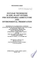 Libro Nuclear Techniques in Soil-plant Studies for Sustainable Agriculture and Environmental Preservation