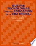 Libro Nuevas tecnologías para la educación en la era digital