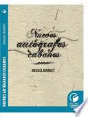 Libro Nuevos autógrafos cubanos