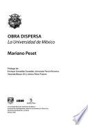 Libro Obra dispersa