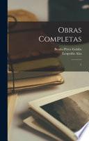 Libro Obras completas: 1