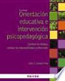 Libro Orientación educativa e intervención psicopedagógica