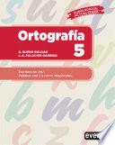 Libro Ortografía 5