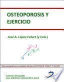 Libro Osteoporosis y ejercicio