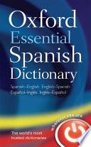 Libro Oxford Essential Spanish Dictionary