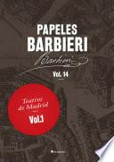 Libro Papeles Barbieri. Teatros de Madrid, vol. 1