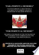 Libro Para perpetua Memoria / For Perpetual Memory (PDF)