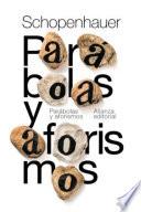 Libro Parábolas y aforismos