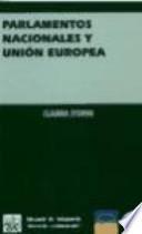 Libro Parlamentos nacionales y Unión Europea