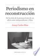 Libro Periodismo en reconstrucción