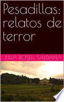 Libro Pesadillas: Relatos de terror