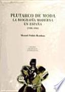 Libro Plutarco de moda