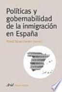 Libro Políticas y gobernabilidad de la inmigración en España
