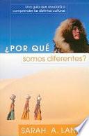 Libro Por Que Somos Diferentes?