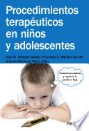 Libro Procedimientos terapéuticos en niños y adolescentes