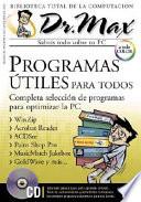 Libro Programas útiles para todos