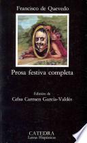 Libro Prosa festiva completa