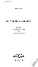 Libro Proverbios morales