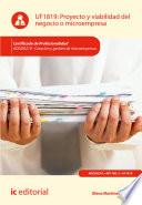 Libro Proyecto y viabilidad del negocio o microempresa. ADGD0210