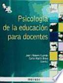 Libro Psicología de la educación para docentes