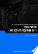 Libro Publicación (Microsoft Publisher 2013)