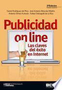 Libro Publicidad online las claves del éxito en Internet