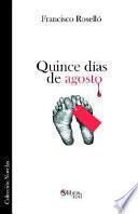 Libro Quince Dias de Agosto