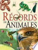 Libro Récords de animales