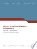 Libro Reforma de las leyes del sistema presupuestario