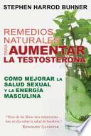 Libro Remedios naturales para aumentar la testosterona