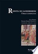 Libro ROSVITA DE GANDERSHEIM