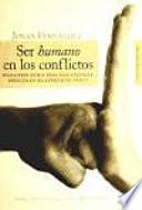 Libro Ser humano en los conflictos
