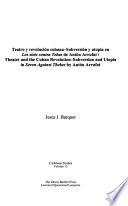 Libro Teatro y Revolución Cubana