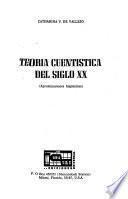 Libro Teoría cuentística del siglo XX