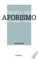 Libro Teoría del aforismo