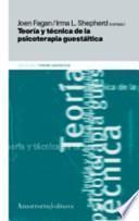 Libro Teoría y técnica de la psicoterapia guestáltica