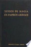 Libro Textos de magia en papiros griegos