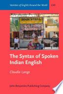 Libro The Syntax of Spoken Indian English