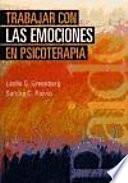 Libro Trabajar con las emociones en psicoterapia