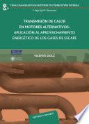 Libro Transmisión de calor en motores alternativos: aplicación al aprovechamiento energético de los gases