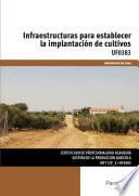 Libro UF0383 - Infraestructuras para establecer la implantación de cultivos