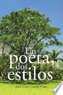 Libro Un poeta, dos estilos
