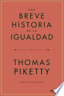 Libro Una breve historia de la igualdad