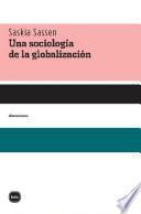 Libro Una sociología de la globlalización