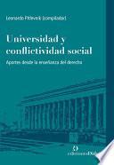 Libro Universidad y conflictividad social