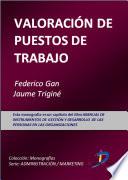 Libro Valoración de puestos de trabajo