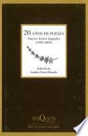 Libro Veinte años de poesía